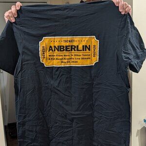 Anberlin - Emo/Pop Punk T-Shirt - Anberlin Forever - Size XXL